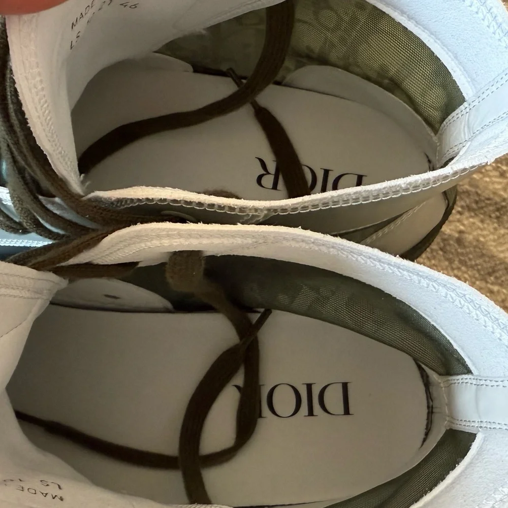 Dior B23 High 'Dior Oblique - Olive' - Picture 4 of 6